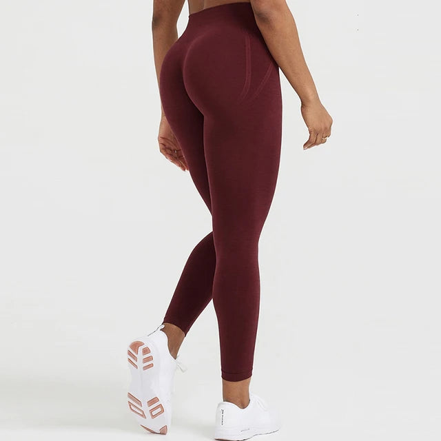 Amplify Effortless Leggings For Women Push Up Booty Legging Scrunch Butt Stretch Workout Gym Tights Fitness Seamless Yoga Pants
