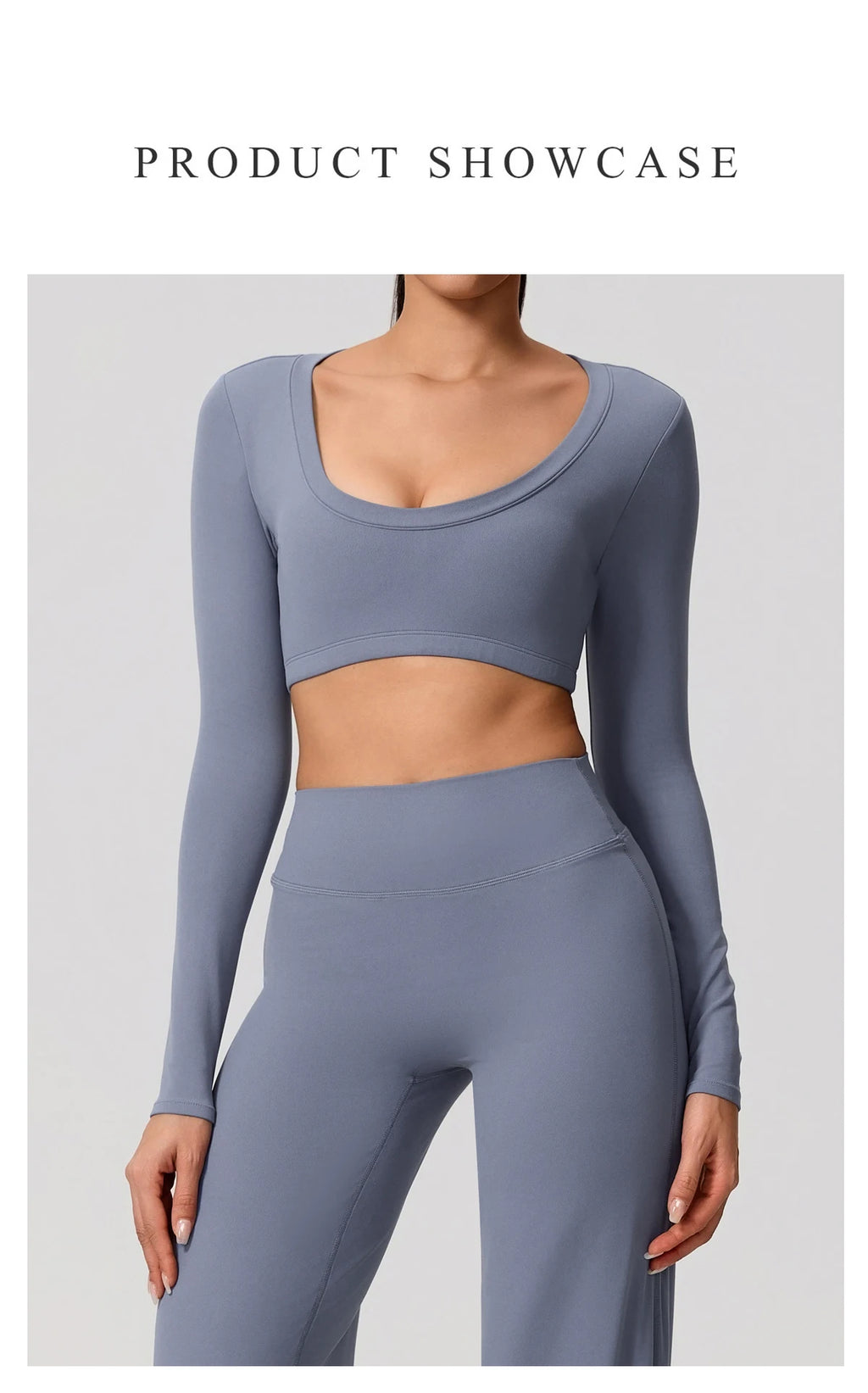 New Summer Women's Backless Long Sleeved Yoga Top Breathable Soft Sportswear for Gym Training Comfortable Fitness Clothing Woman