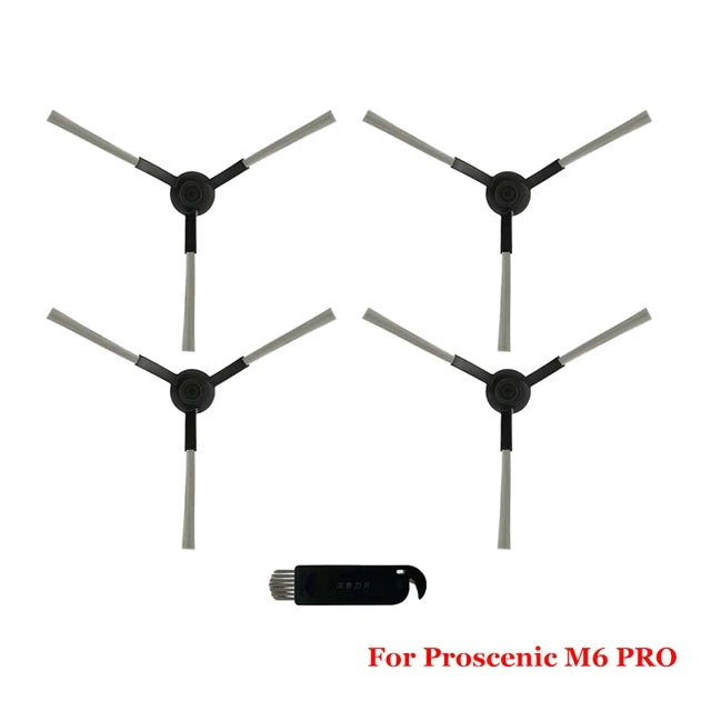 Accessories For Proscenic M6 Pro Robot Vacuum Cleaner Part Main Side Brush Hepa Filter Mop Cloth Pad Replacement Spare Parts