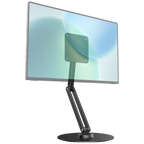 UPERFECT Adjustable Magnetic Stand Holder for 10-19 Inch Portable Monitor Tablet Aluminum Foldable Arm Swivel Desk Stand Mount