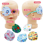 1Pc Cute Kids Strabismus Treatment Vision Care Children Health Care Kids Child Occlusion Medical Lazy Eye Patch Eyeshade