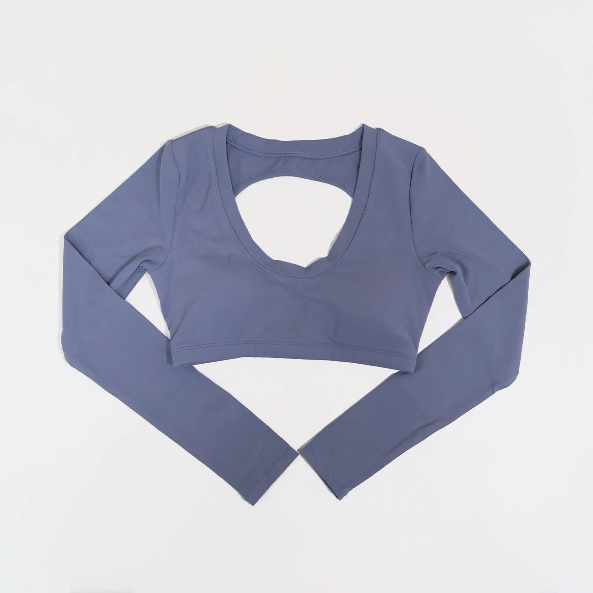 New Summer Women's Backless Long Sleeved Yoga Top Breathable Soft Sportswear for Gym Training Comfortable Fitness Clothing Woman