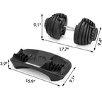 SIHAO Adjustable 52.5lbs Dumbbell Fitness Equipment Training Arm Muscles Dumbbell Free Shipping Adjustable Bumbbell