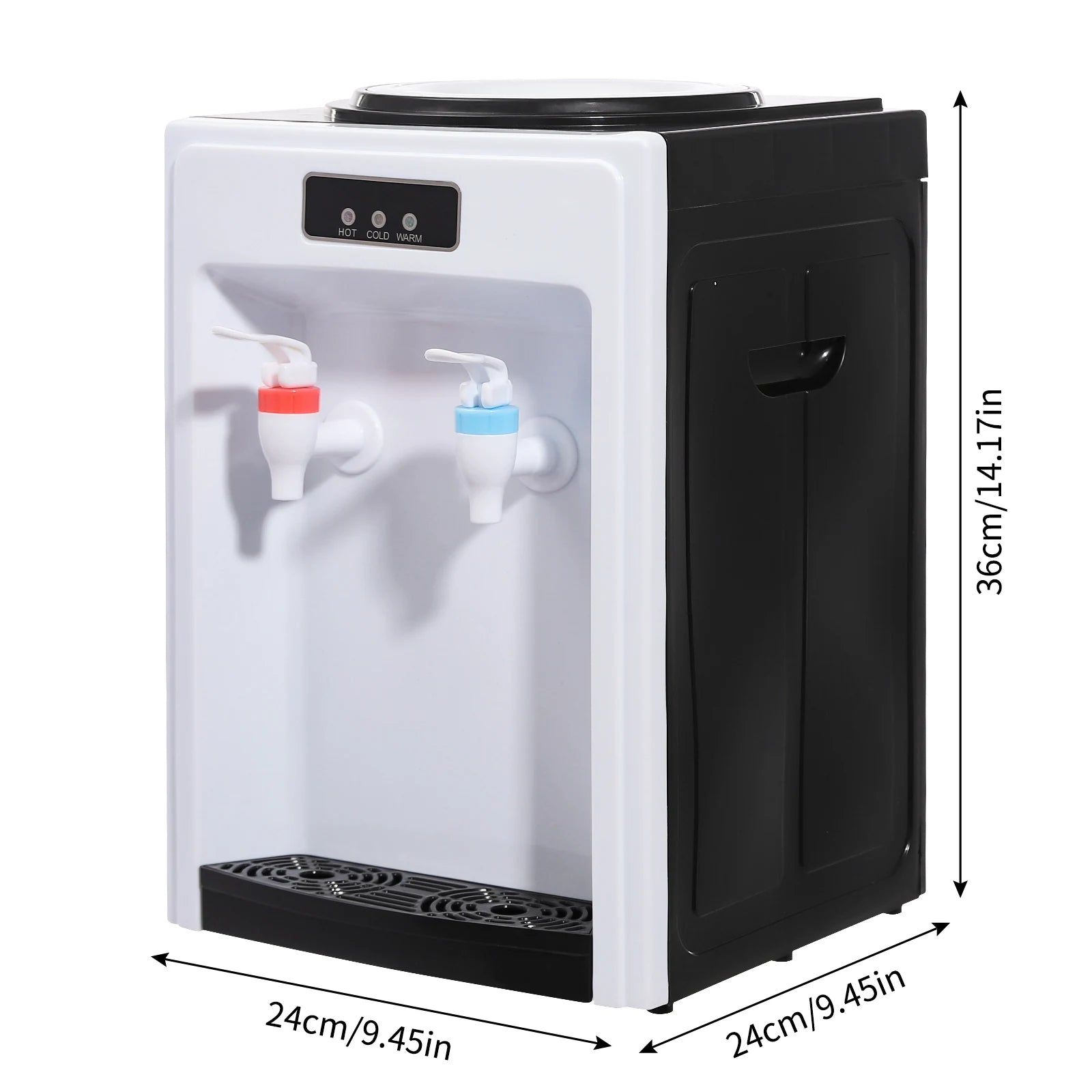 Water Dispenser, Electric Hot Water Dispenser,  Drinking Fountain Office Home Hot and Cold Table Drinking Machine