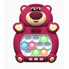 Lotso Game 3D Ground Mouse Challenge Stress Relieving Game Console Quick Push Game Pop Up Quick Push PuzzleToy Birthday Gift