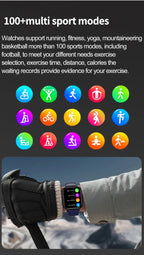 2025 New AI Diagnosis Blood Lipids Uric Acid Body composition Test Smart Watch For Men ECG+PPG Bluetooth Call Health Smartwatch
