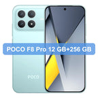 POCO F8 Pro 5G Global Version Smartphone Snapdragon® 8 Elite 6.59" Eye-care AMOLED Display 100W HyperCharge 6210mAh IP68 NFC