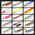 Hunthouse Barre T. Minnow 7g/12g/25g/40g/60g/90g/120g Easy Shiner Soft Fishing Lure Jig Bait Bass Pike Fishing Leurre Souple