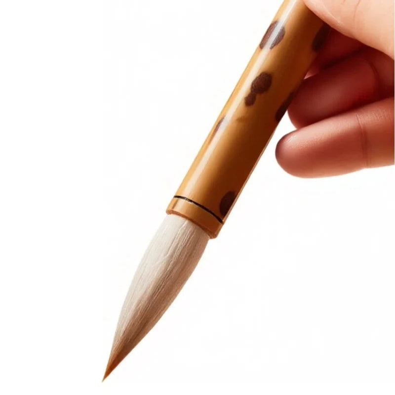 Weasel Woolen Multipple Hair Calligraphy Brush Medium Regular Script Practice Brush Professional Chinese Painting Pen Art Paint