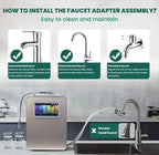 Wholesale PH 2.5-11.2 Platinum Coating 11 Plates Alkaline Water Ionizer Water Treatment Appliances Japan Kangen Water Dispenser
