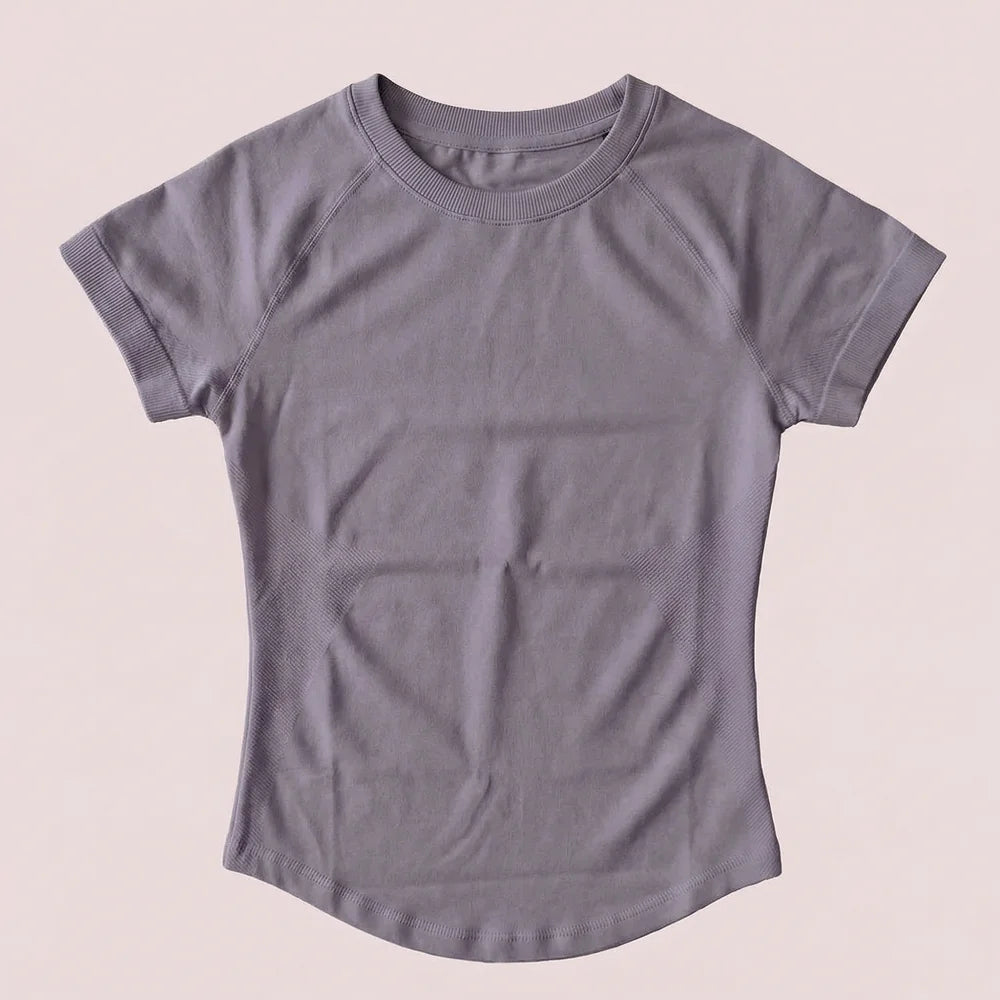 Women's 1DF-LO 1YNE-GO Compression Workout T-Shirt  Slim Fit Athletic Tee  Impact Short Sleeve Top  Women's sports shorts