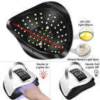 Nail Polish Kit Acrylic Nail Kit Poly Nail Gel Set With Nail Lamp Nails Extension Glitter Gel UV Building Gel Manicure Tools Set