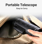 DISCOVERY 40x60 Monocular Telescope with Smartphone Holder & Tripod, High Power BAK4 Prism Lens Monocular For Hunting Camping