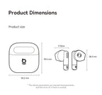 Baseus Bass BS2 Lite True Wireless Earbuds Bluetooth 6.0 Semi-in-Ear Earphones 2-Mic AI ENC 40H Playtime IP55 SuperBass Ear buds