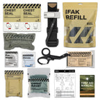 Rhino Rescue Trauma Kit,Combat Survival Gear Medical Kit,Tactical for Emergency First Aid, IFAK Refill Supplies
