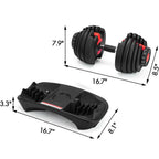 SIHAO Adjustable 52.5lbs Dumbbell Fitness Equipment Training Arm Muscles Dumbbell Free Shipping Adjustable Bumbbell
