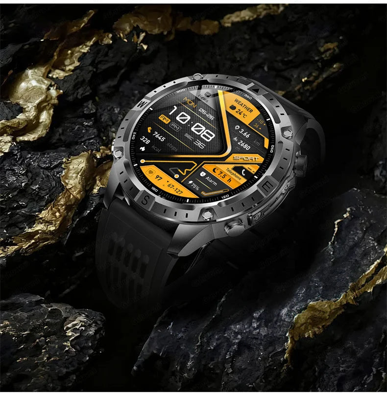 2026New Military T-Rex3 GPS Map Navigation Smart Watch 2GB RAM 1.43-inch AMOLED Screen 30M Waterproof Call Sports Smartwatch Men