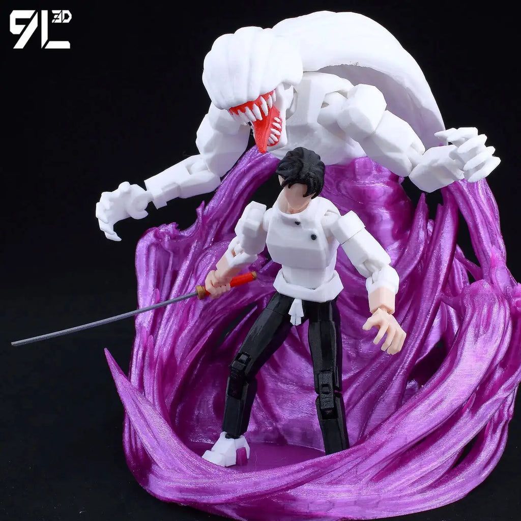 9L3D Lucky13 Gojo Sukuna Jujutsu Fushiguro Toji Gojo Satoru Action Figure Dummy13 T13 Multi-Jointed Collectible Toys Titan13