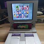 8Inch SNES Retro Arcade Game Machine 3D PRINT Portable Display Mini Monitor With Stereo For SNES ARCADE Game console