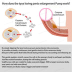 Penis Pump Penile Thicken Penis Exerciser Sex Toys for Man Electric Sextoys Dick Enlargement for Men Cock Stretch Devices