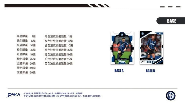 Wholesale Daka 2025-2026 Collection Cards Top Audience Machester Cuty Juventus Ac Milan Internazionale Milano Football Star Toy