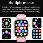 Electronic Smart Watch BT Call Heart Rate Monitor Smartwatch Fitness Tracker Waterproof Sport Watches for Man Woman Android 2026