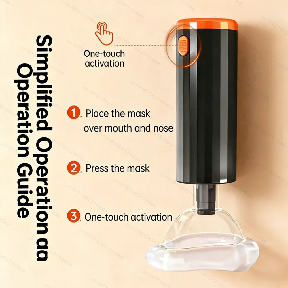 Auto Choking Rescue Device First Aid Kits Anti Choking Devices Emergency Suction Asphyxia Adults & Children CPR Rescue Device