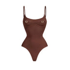 2026 2Pcs Sexy Women One Piece Swimsuit Female Swimwear Solid Biquini High Cut Monokini Push Up Swim Suits Bathingsuit Beachwear