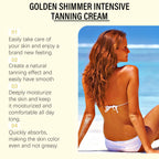 114g Tanning Accelerator Gel Lasting Self Solarium Sunless Tanner Body Face Glow Bronzer Nourishing Skin Tanning Boosting Cream