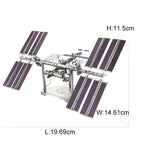 Space Exploration 3D Metal Puzzle Shuttle Hubble Space Telescope Mars Rover Model Toy for Kids Creative Jigsaw Puzzle Gift Toys