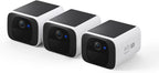 (EU stock)eufy security S220 SoloCam Solar Security Camera Wireless Outdoor Camera Continuous Power 2K Resolution Wireless