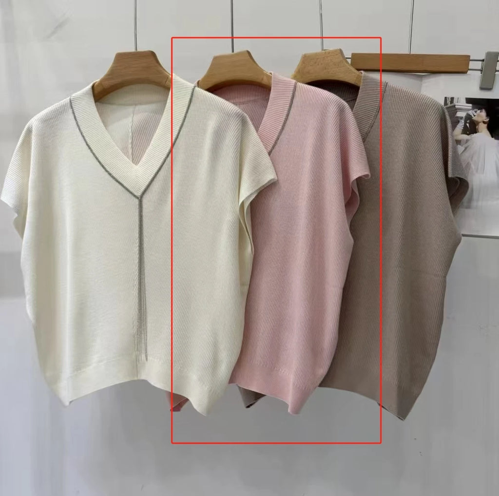 BC1071  Luxury Women's Clothing Merino Wool Silk Pullover Sweaters Woolen Ladies Clothes Womans Woolen loose Tops