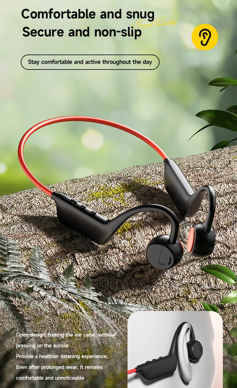 OnePlus Bluetooth Earphones Bone Conduction Headphone Wireless Open Headset Hands-free Waterproof Sports Earphones With Mic