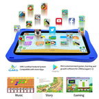 BDF Tablet for Kids 7 Inch Android 11 System 32 GB WiFi Bluetooth Dual Camera Educational Software Installed with Proof Case