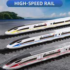 1:60 Scale FuXing High-speed Railway Toy Car Model Sound Light Remote Control Electric Simulation Train Models Ornaments Gifts