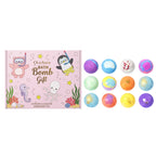12pcs Bath Bombs Set with Surprise Toys Inside Essential Oil Moisturizing Skin Care Bathtime Sensory Play Gift for Boys & Girls