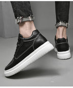 High Quality Men Sneakers Elevator Shoes for Men Fashion Casual Shoes Comfortable Leather Sports Shoes height increase 6/8/10cm