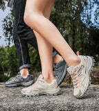 2025 Hiking Shoes Men Women Mesh Sneakers Breathable Fashion Mountain Shoes Boy Spring Autumn Summer Work Shoes Outdoor Trekking