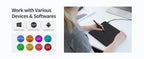 Gaomon S620 Graphics Tablet 6.5*4 Inch Small Drawing Digital Tablet for OSU Note-taking Painting Compatible with Android Phone