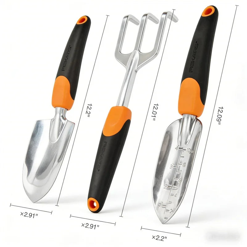 Essential outdoor planting tool for the home, multifunctional gardening gadget3Garden tool set with shovel and flower pot, ergon