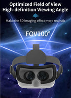 Shinecon Viar Virtual Reality VR Glasses Headset 3D Device Helmet Goggles Lenses For Smartphone Smart Phone Game Cell Mobile Set