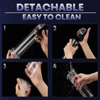 Automatic Penis Pump Suction Vacuum Male Masturbation Penis Extender Dick Erection Enhancement Trainer Adult Sex Toys