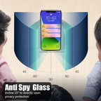 3Pcs Privacy Screen Protector For iPhone 17 16 15 14 13 11 12 Pro Max Mini Plus Anti-spy Protective Glass For iPhone XR X XS 16e