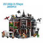 2953pcs 76300 Arkham Asylum Compatible Building Set Birthday and Christmas Gift for Children and Adults Fast Shipping