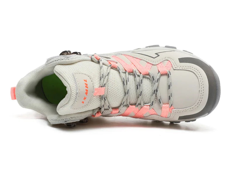 Outdoor Women Ankle Hiking Boots Trekking Shoes Mountain Tracking Treking Sneakers 2023 New Dropshipping