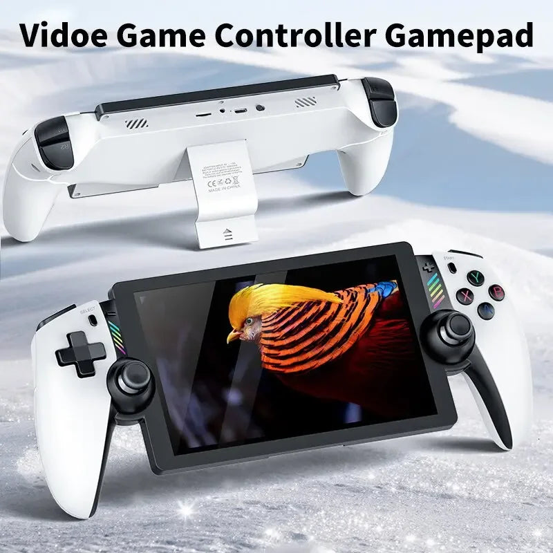 M28 Retro Handheld Video Game Console, 7.1-inch screen, 30+ emulators for PS2/PS1/PSP, 3D dual analog sticks [God of War Classic
