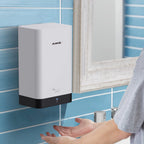 AIKE Automatic Wall Hand Dryers Portable Mini Hand Dryer Washroom Drying Hands 10-15s Quick Drying 900W 110V or 220V AK2822