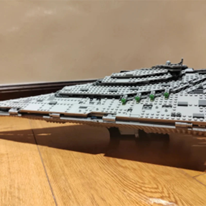 75190 1416pcs Large Building Block First Order Star Destroyer  Birthday  Christmas Gift Toy for Children and Adult Fast Shipping
