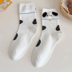 Fashion Sweet Cute 3D Animal Ears Pig Hosiery Winter Warm Cartoon Socks for Children Harajuku Cotton Soft Home Floor Sock