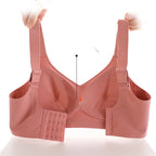 Beautiful Back Large Size Soft Support Push-up Bra For Women, Seamless One-piece, Wire-free, Adjustable Sports Thin Bra Seamless